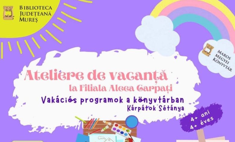 atelier-creativ-de-vacanta-pentru-copii,-la-targu-mures