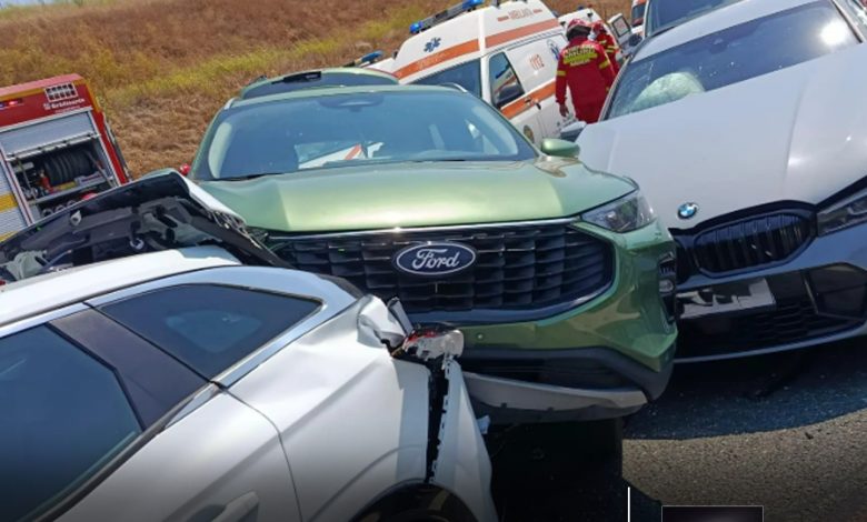 atentie,-mureseni!-trafic-blocat-pe-autostrada-soarelui:-accident-cu-3-masini-si-victime-minore!
