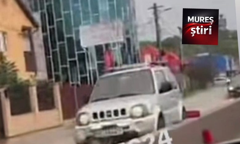alerta-infotrafic-|-inundatii-pe-dn15,-sangeorgiu-de-mures,-in-urma-unei-ploi-torentiale!-video