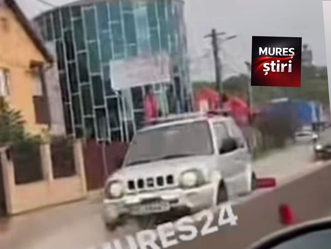 alerta-infotrafic-|-inundatii-pe-dn15,-sangeorgiu-de-mures,-in-urma-unei-ploi-torentiale!-video