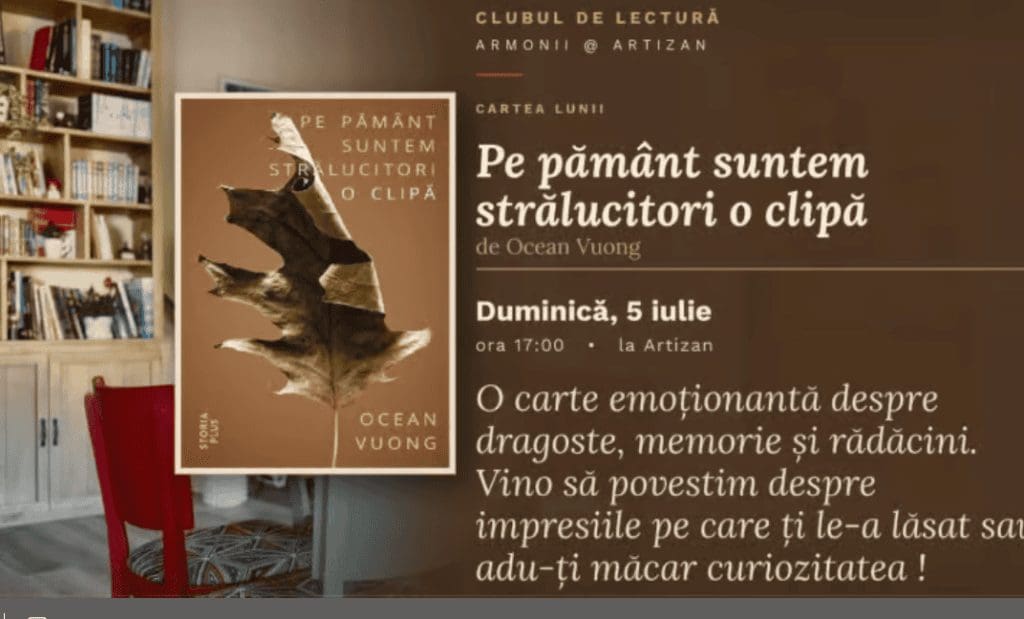 „pe-pamant-suntem-stralucitori-o-clipa”,-cartea-care-a-adus-cititorii-impreuna-la-un-nou-club-de-lectura-organizat-de-andrada-berceanu