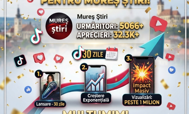 explozie-de-succes-pentru-mures-stiri-si-pe-tiktok:-peste-5.000-de-urmaritori-in-doar-30-de-zile!