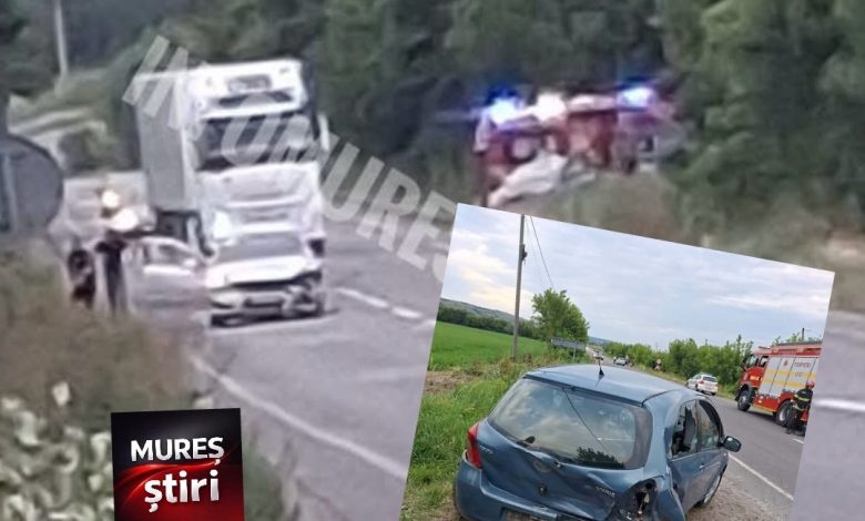 accident-pe-dn-14,-la-iesirea-din-sighisoara-spre-danes:-trei-persoane-au-fost-ranite