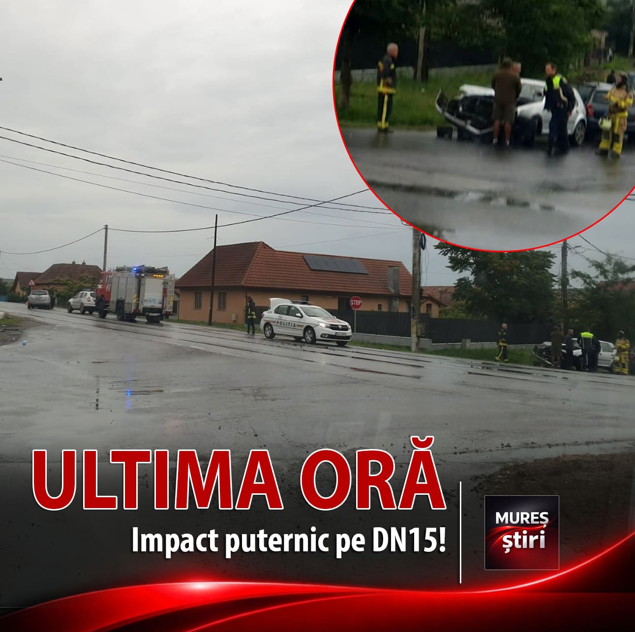 accident-rutier-grav-la-sanpaul,-mures:-doua-autovehicule,-implicate-in-coliziune!