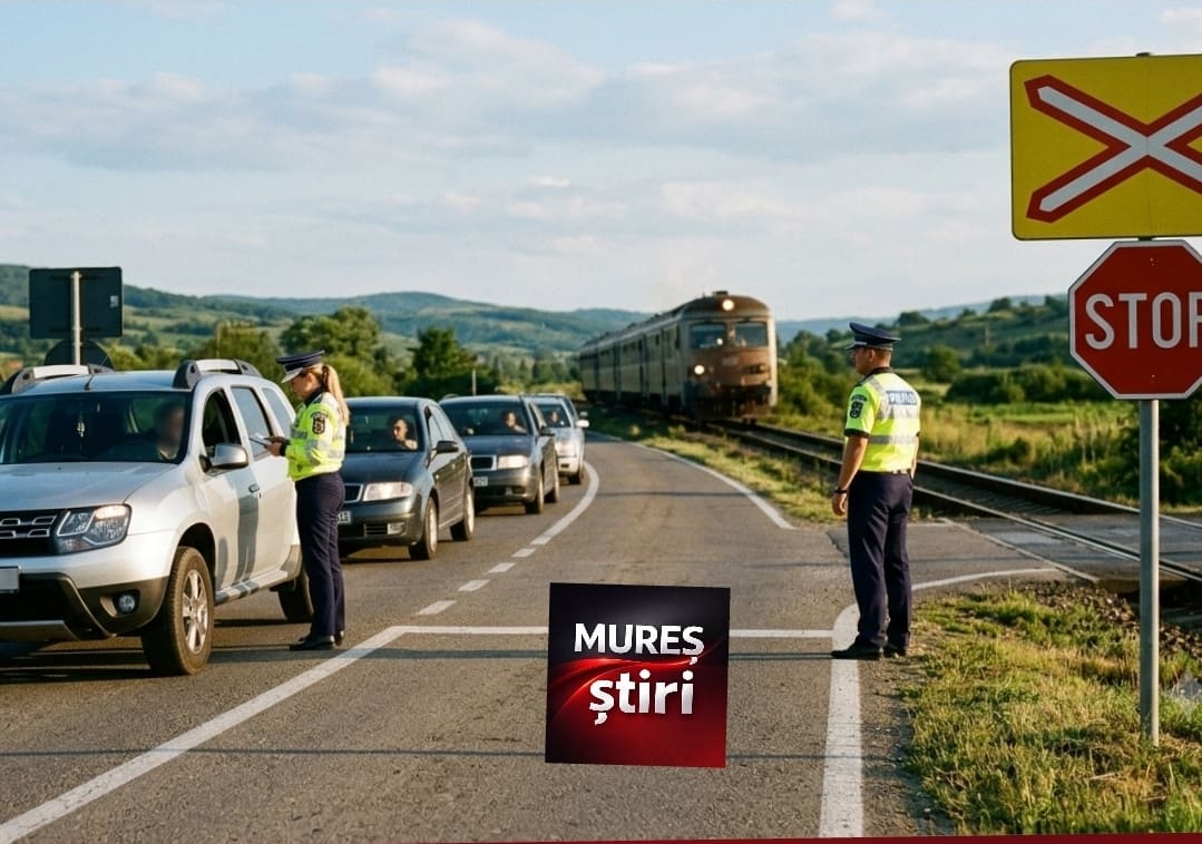 sute-de-soferi-verificati-la-trecerile-la-nivel-cu-calea-ferata-in-mures:-zeci-de-amenzi-si-10-permise-retinute!
