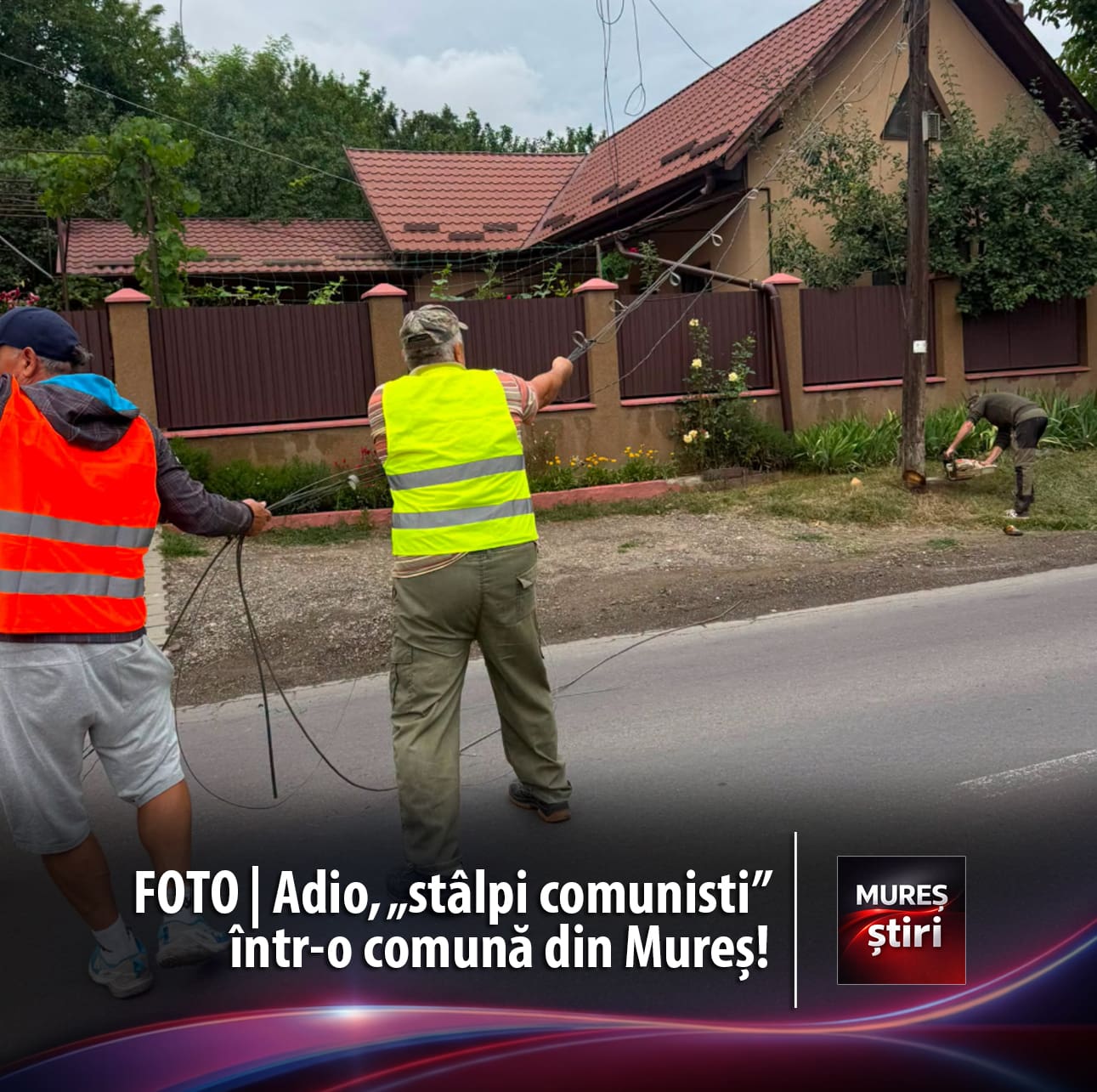 foto-|-adio,-„stalpi-comunisti”!-sancraiu-de-mures-scapa-de-o-relicva-urbana-dupa-35-de-ani