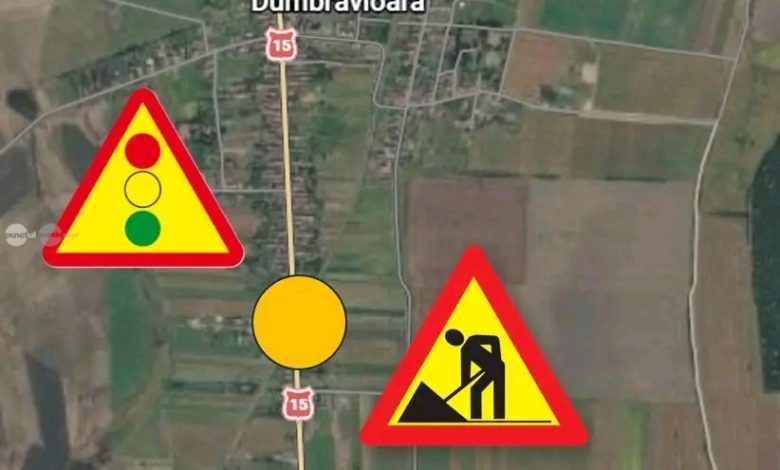 atentie-–-restrictii-de-circulatie-pe-dn15.-intre-targumures-si-reghin,-in-localitatea-dumbravioara