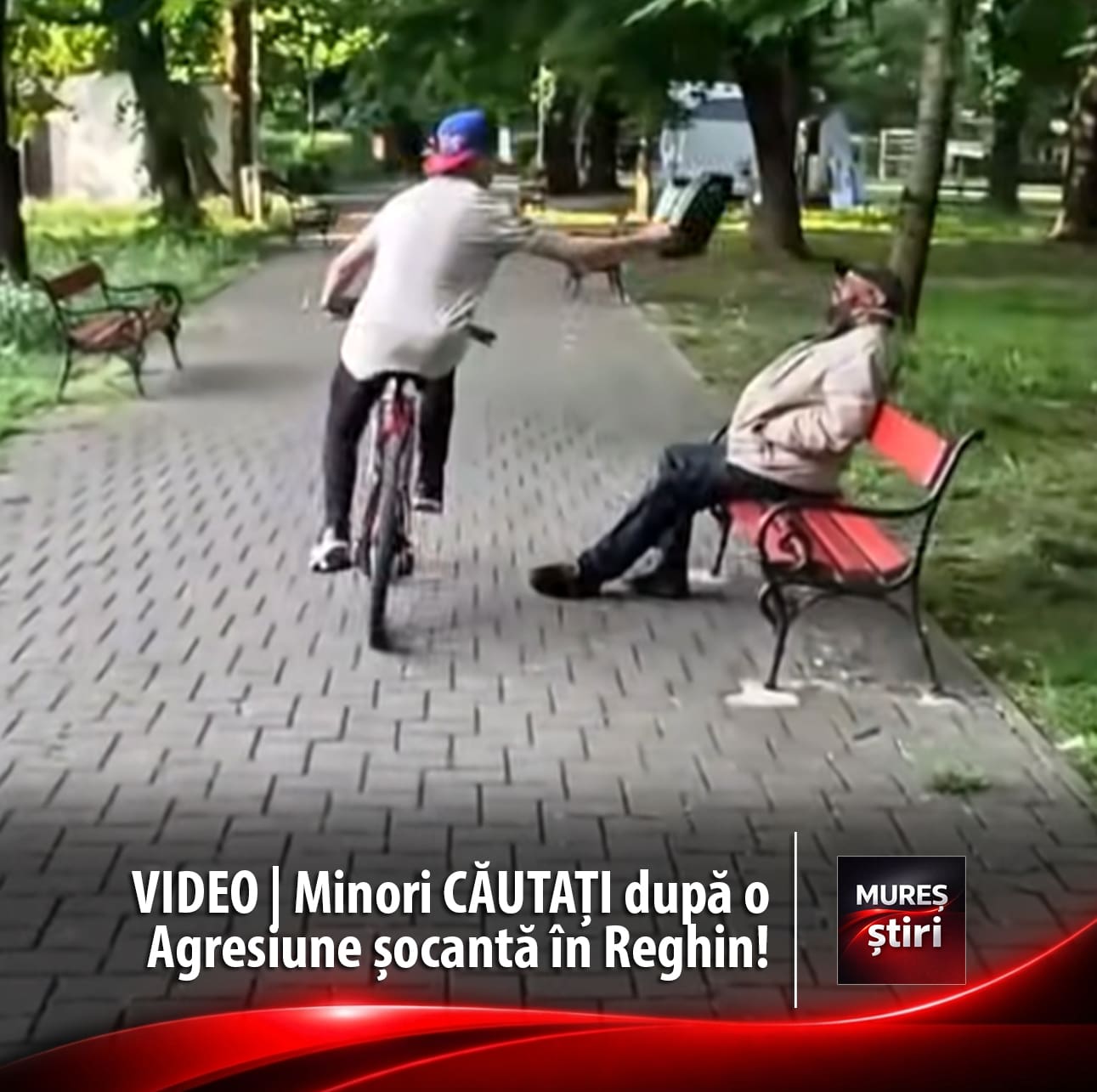 agresiune-socanta-in-reghin:-un-barbat,-lovit-cu-un-capac-de-gunoi-in-cap-de-mai-multi-minori-pentru-vizualizari-pe-internet!-video