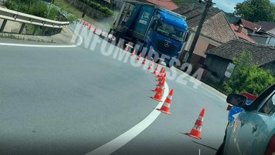 trafic-ingreunat-la-intrarea-in-chendu:-circulatie-alternativa-si-semafoare-temporare-din-cauza-unor-lucrari-rutiere!
