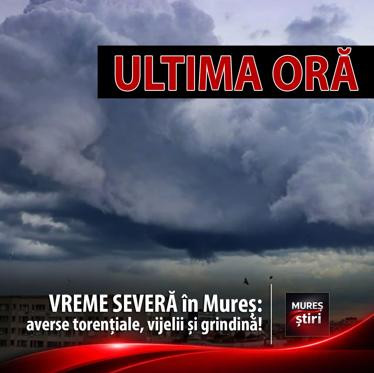 cod-galben-de-vreme-severa:-judetul-mures,-vizat-de-averse-torentiale,-vijelii-si-grindina!