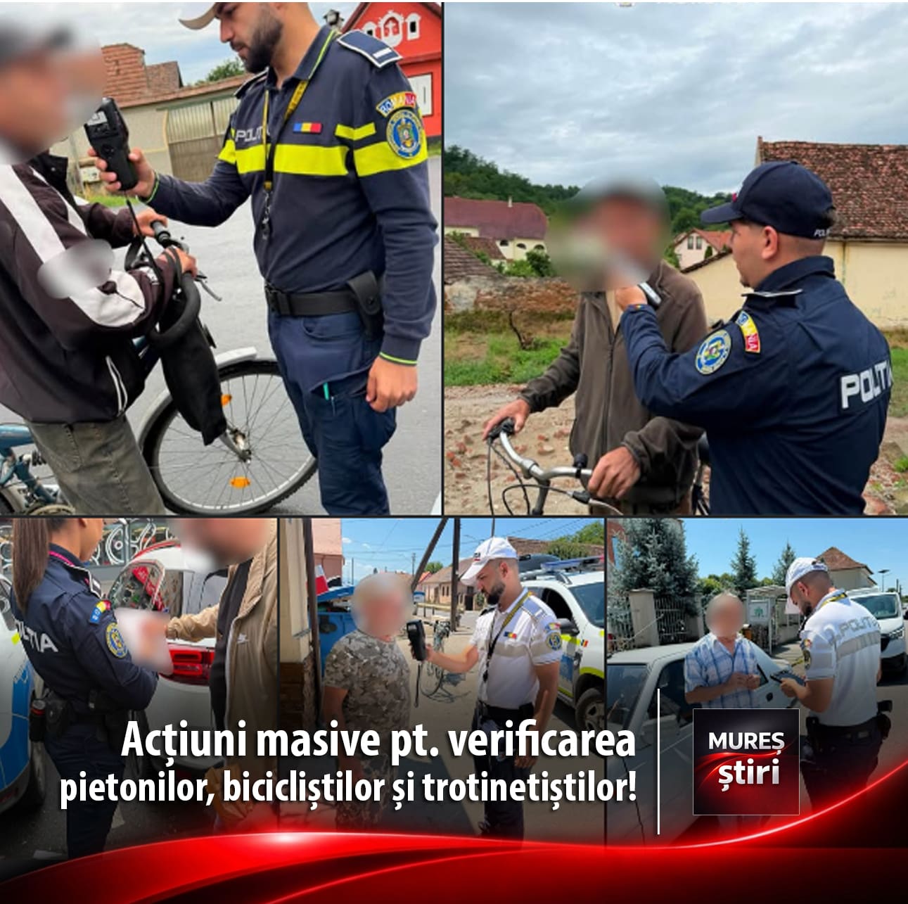 ipj-mures:-peste-450-de-pietoni,-biciclisti-si-trotinetisti-verificati-intr-o-saptamana-de-controale-dedicate-sigurantei-rutiere!