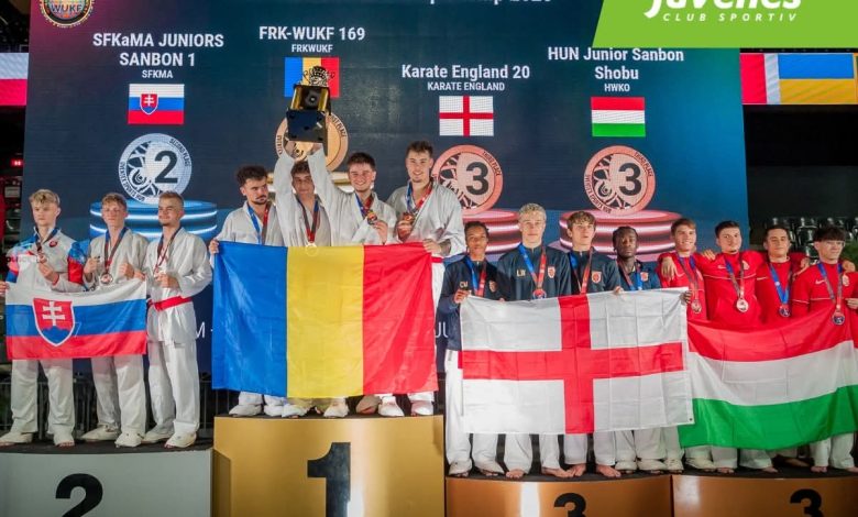 16-medalii-la-campionatul-mondial-de-karate-de-la-cluj-napoca,-pentru-tinerii-sportivi-de-la-juvenes-targu-mures