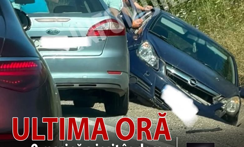 trafic-ingreunat-pe-dealul-nadesului:-o-masina-a-iesit-in-decor,-circulatia-se-desfasoara-alternativ!