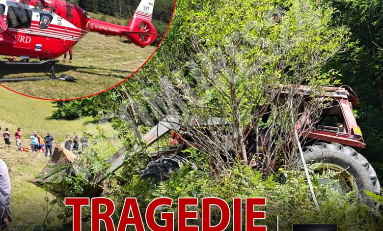 interventie-rapida-a-elicopterului-din-targu-mures,-dupa-un-accident-tragic:-un-barbat-si-a-pierdut-viata-dupa-rasturnarea-unui-tractor,-in-palanca!