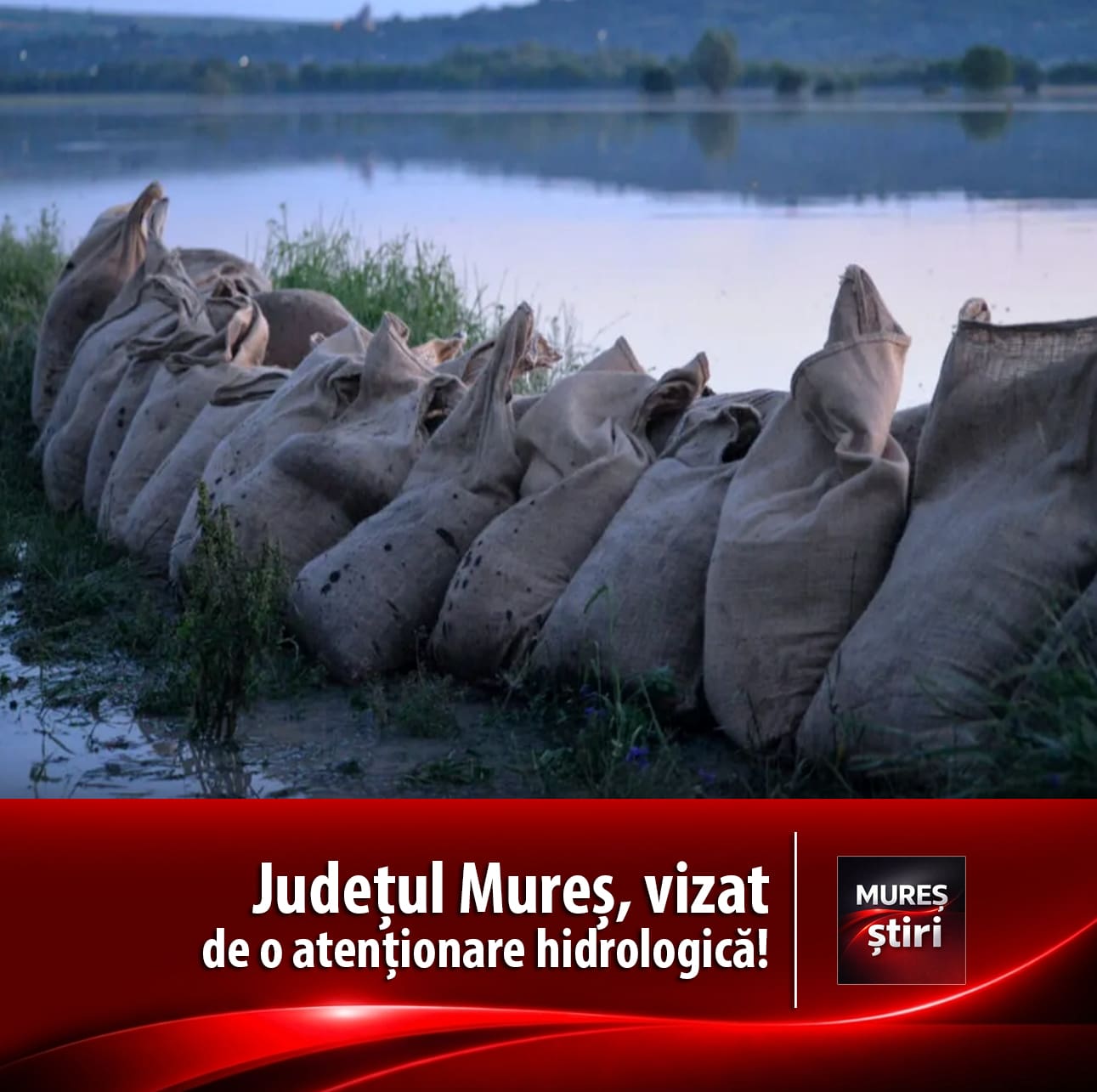 cod-galben-de-inundatii:-judetul-mures,-vizat-de-o-atentionare-hidrologica!