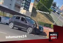 acident-rutier-in-targu-mures:-coliziune-in-sensul-giratoriu-din-zona-lidl!