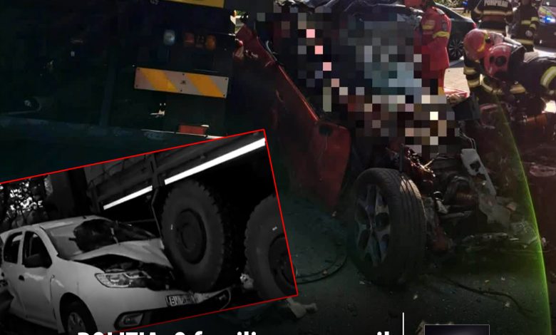 tragedie-rutiera-pe-dn-13-(e60):-patru-victime,-dintre-care-trei-decedate,-in-urma-unui-accident-intre-un-autocamion-militar-si-trei-autoturisme!
