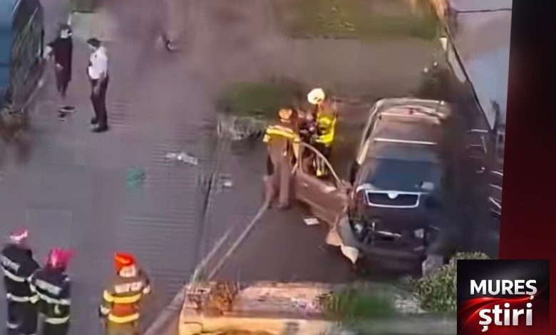 accident-rutier-grav-la-reghin:-sapte-persoane,-printre-care-patru-copii,-transportate-la-spital!