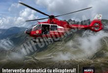 misiune-extrem-de-dificila-in-fagaras:-elicopterul-smurd-targu-mures-a-intervenit-pentru-recuperarea-unei-persoane-cazute-in-prapastie!