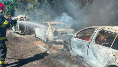 cinci-autoturisme-distruse-intr-un-incendiu,-in-rora-(sighisoara)