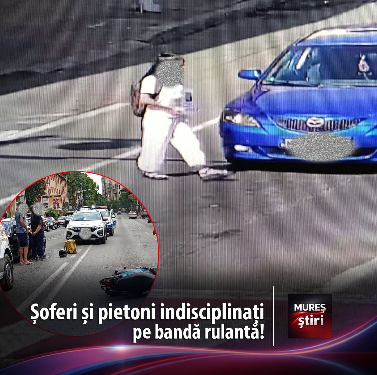 soferi-si-pietoni-indisciplinati-pe-banda-rulanta:-aproape-70-de-sanctiuni-in-trafic!