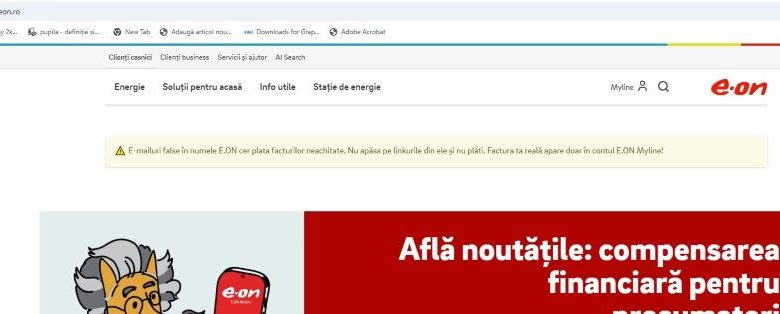 e.on-energie-romania-avertizeaza-asupra-unor-tentative-de-phishing-folosindu-se-de-numele-companiei