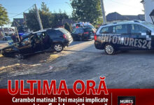 accident-rutier-in-sancraiu-de-mures:-trei-masini-implicate-si-trafic-ingreunat-in-aceasta-dimineata!