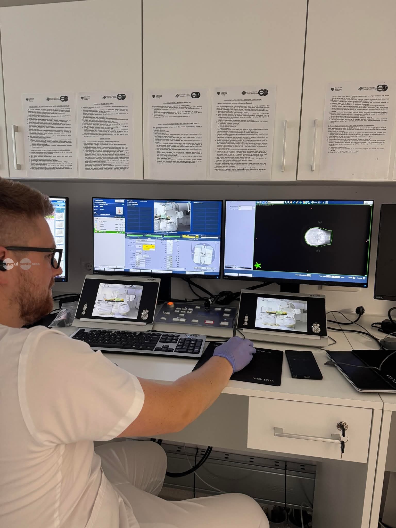 un-nou-accelerator-liniar,-pus-in-functiune-la-radioterapia-spitalului-clinic-judetean-mures