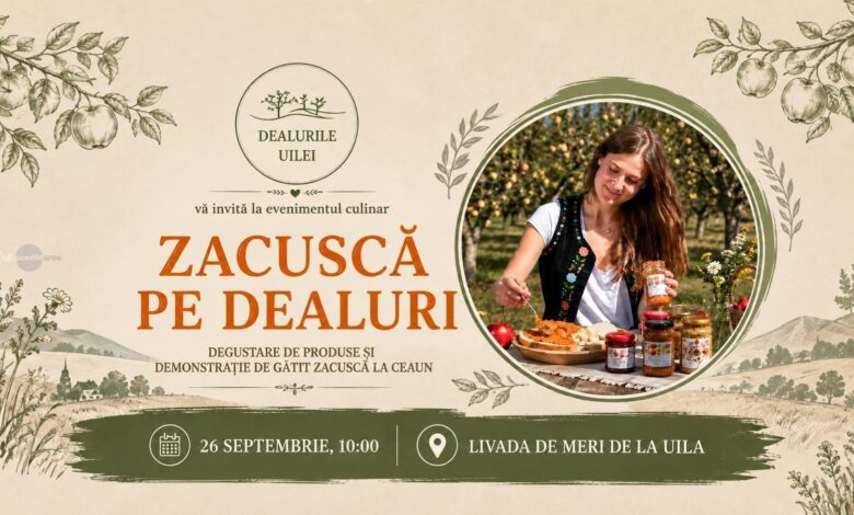 „zacusca-pe-dealuri”,-o-zi-de-toamna-cu-foc,-ceaune-si-produse-locale,-la-uila