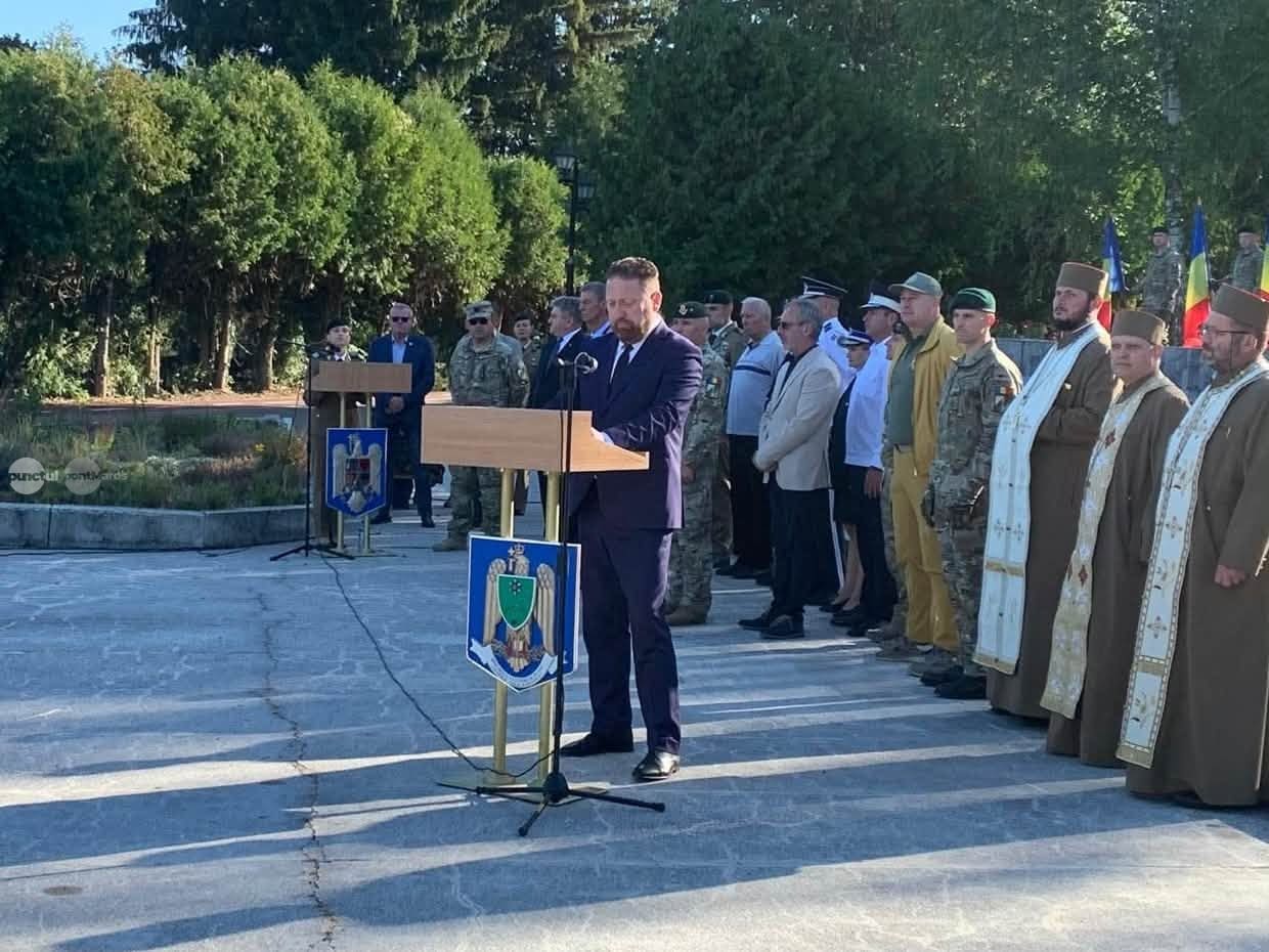 110-ani-de-la-infiintarea-vanatorilor-de-munte,-marcati-printr-o-ceremonie-la-targu-mures
