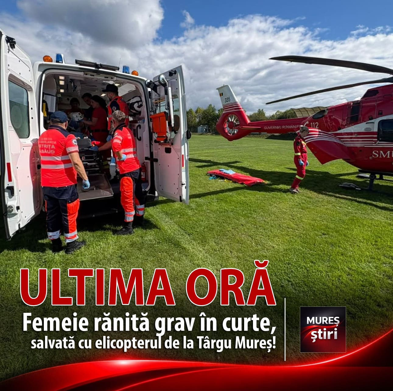 ultima-ora:-o-femeie-ranita-grav-in-curte,-salvata-cu-elicopterul-smurd-de-la-targu-mures!