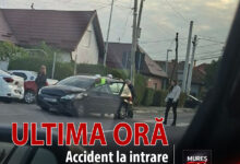 accident-la-intrare-in-sangeorgiu-de-mures,-trafic-ingreunat!