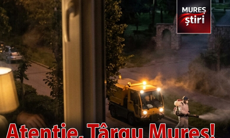 atentie,-targu-mures!-dezinsectie-pe-timp-de-noapte:-ce-zone-sunt-vizate-si-ce-trebuie-sa-faci!