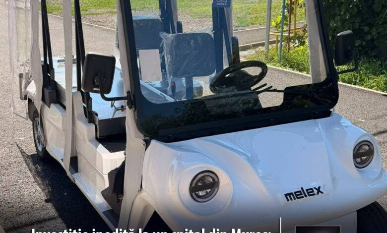spitalul-municipal-reghin-isi-modernizeaza-serviciile:-un-vehicul-electric-pentru-transportul-pacientilor!