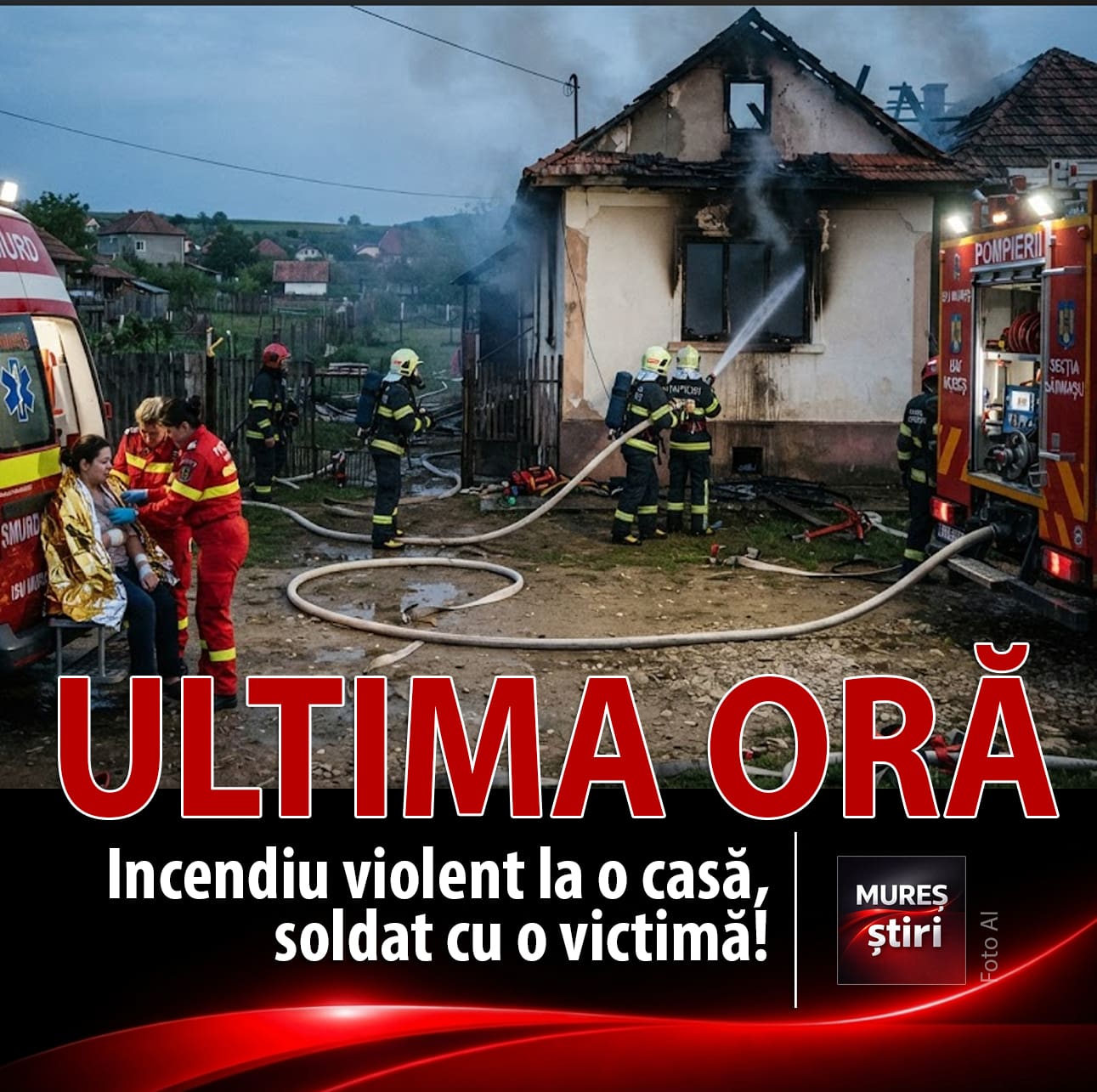 incendiu-violent-intr-o-gospodarie-din-zau-de-campie:-o-persoana-a-primit-ingrijiri-medicale!
