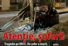tragedie-pe-dn1c-–-cluj-napoca:-un-sofer-de-30-de-ani-a-murit-dupa-ce-a-intrat-cu-masina-intr-un-stalp!