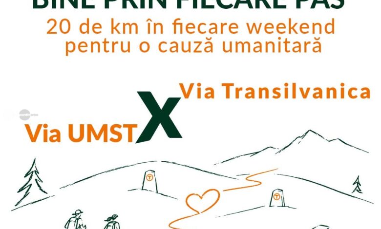 umfst-si-via-transilvanica-lanseaza-via-umfst:-drumetii-pentru-sanatate-si-cauze-umanitare