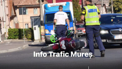 accident-rutier-in-reghin:-o-motocicleta-implicata-intr-o-coliziune-in-zona-strazii-vanatori!