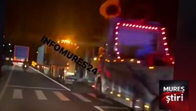 alerta-trafic:-camion-rasturnat,-circulatie-pe-o-singura-banda!