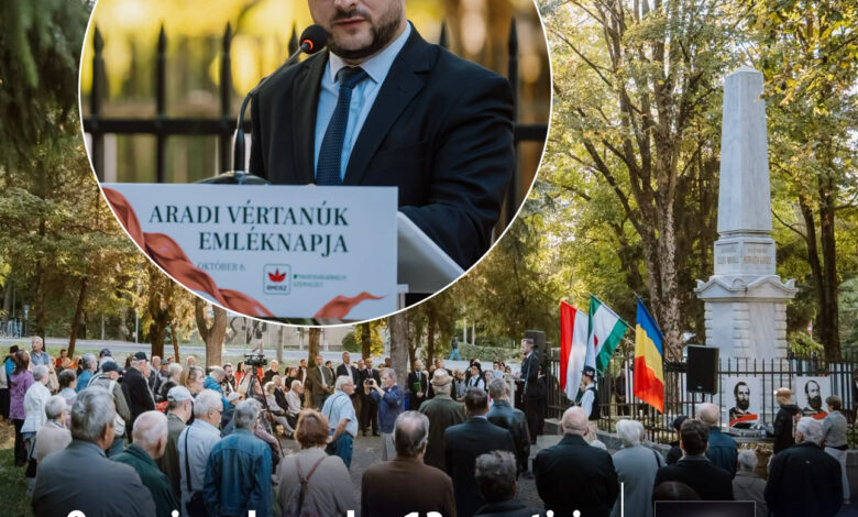 omagiu-adus-celor-13-martiri-de-la-arad:-mesajul-viceprimarului-kovacs-mihaly-levente!