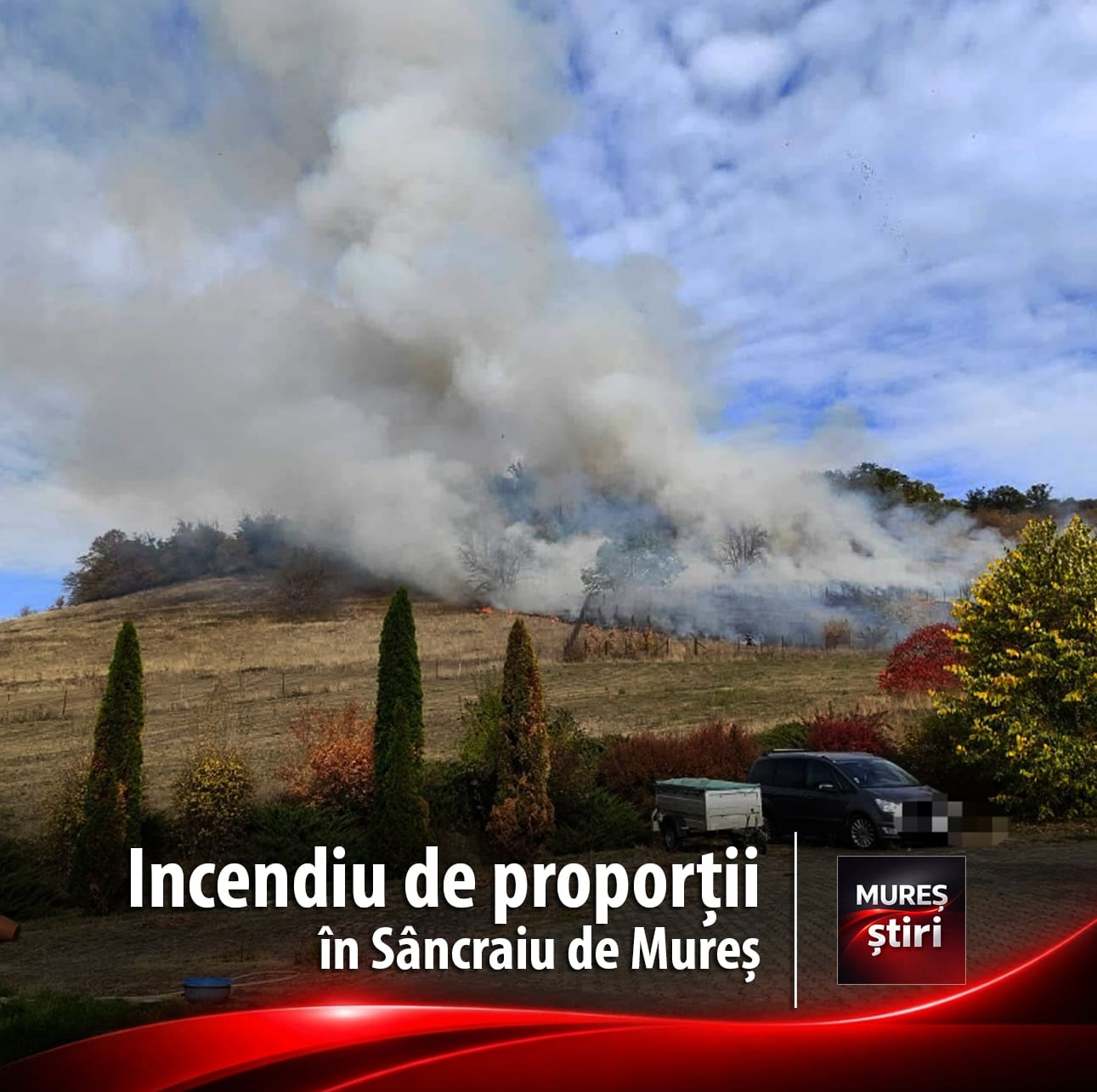 incendiu-de-vegetatie-si-padure-in-sancraiu-de-mures:-pompierii-intervin-in-forta!