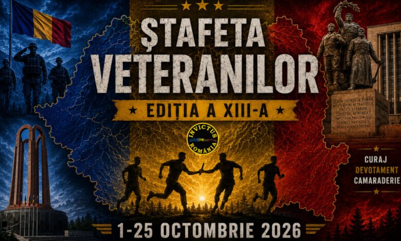 stafeta-veteranilor-ajunge-azi-la-targu-mures.-militari,-veterani,-sportivi-si-elevi-–-25-de-zile-pe-traseu-pentru-eroii-romaniei