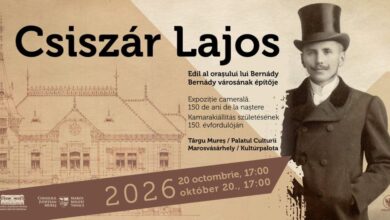 expozitia-„lajos-csiszar-edil-al-orasului-lui-bernady”-la-palatul-culturii.-vernisajul-are-loc-martea-viitoare