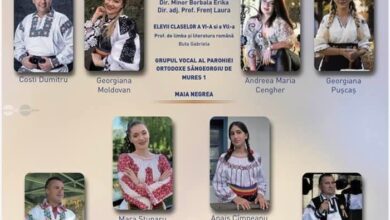 spectacol-dedicat-iei-romanesti,-la-sangeorgiu-de-mures.-muzica,-dansuri-si-traditii-populare