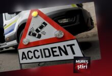 accident-rutier-la-iesire-din-chendu-spre-sighisoara:-un-autoturism-a-intrat-intr-un-gard!