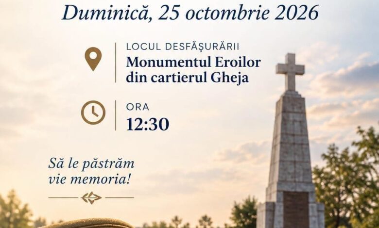 ziua-armatei-romane,-marcata-la-ludus-printr-o-ceremonie-la-monumentul-eroilor-din-gheja