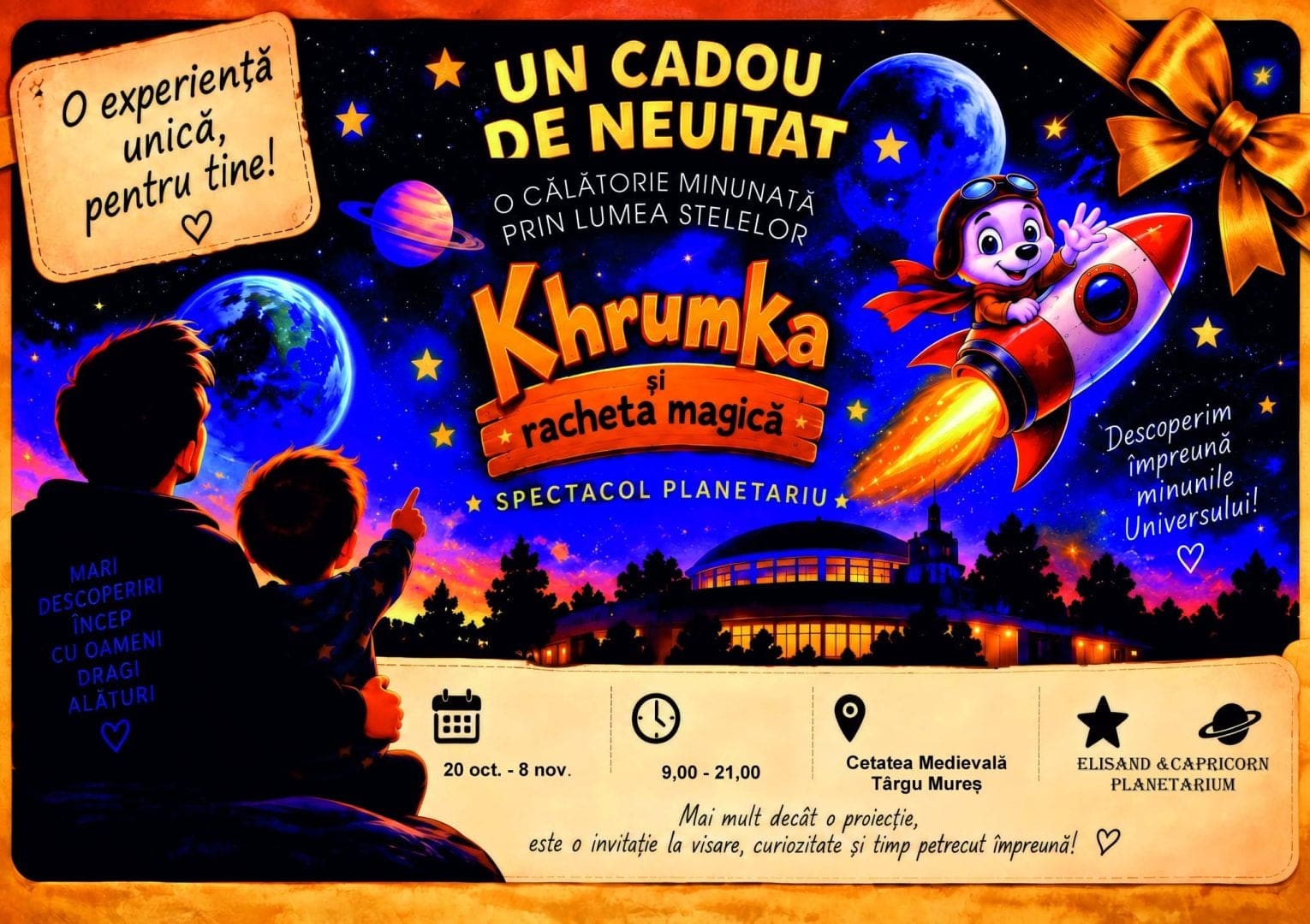 proiectii-360°-la-cetatea-medievala-din-targu-mures.-spectacole-cu-tematica-astronomica-pentru-toate-varstele