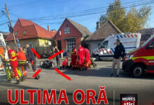 accident-grav-in-sangeorgiu-de-mures:-motociclist-implicat-intr-un-impact!-traficul-este-blocat!