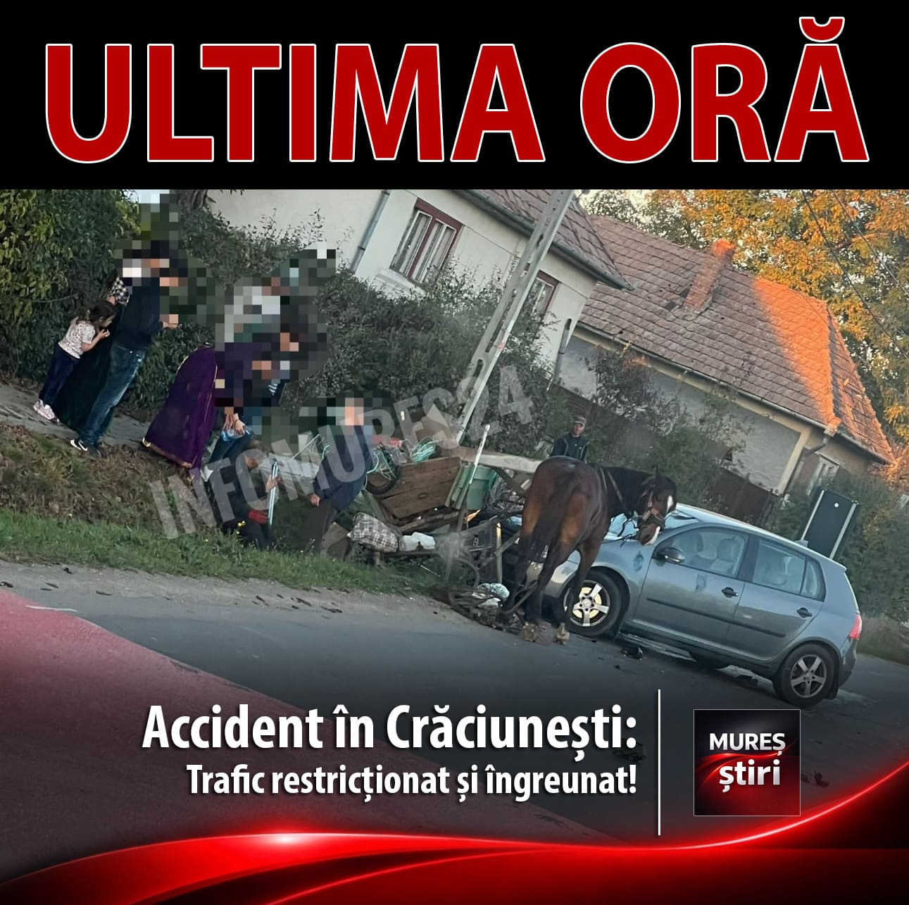 accident-rutier-in-localitatea-craciunesti:-trafic-restrictionat-si-ingreunat!