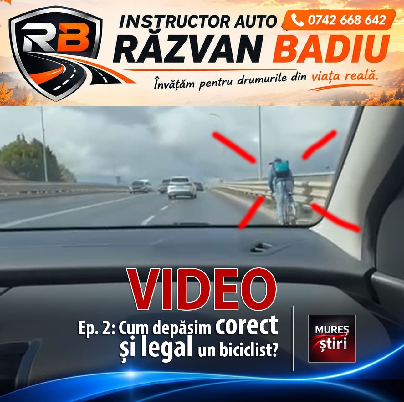 siguranta-cu-instructorul-razvan-|-ep.-2:-cum-depasim-corect-si-legal-un-biciclist?-regula-pe-care-multi-soferi-o-ignora!